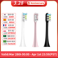 Wymienne głowice szczoteczek do zębów miękkie włosie Dupont dla Xiaomi SOOCAS X1 X3 X3U X5 SOOCARE elektryczna szczoteczka do zębów wymienne wkłady 1